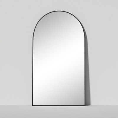 Dovelina Modern Arch Aluminium Alloy Frame Full Length Mirror Large Wall Mirror