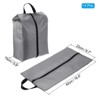 Unique Bargains Nylon Waterproof Portable Lightweight Shoe Bags for Travel 4 Pcs - 2 of 4