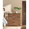 GDFStudio Whittier Rectangular Acacia Wood 3 Drawer Dresser - 2 of 4