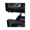 Universal Recycled Plastic Side Load Desk Trays, 2 Sections, Legal Size Files, 16.25" x 9" x 2.75", Black - 3 of 4