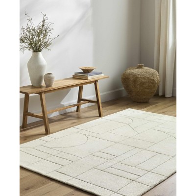 Hauteloom Fusao Off White Area Rug