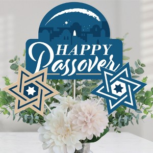 Big Dot of Happiness Happy Passover - Pesach Party Centerpiece Sticks - Table Toppers - Set of 15 - 1 of 4