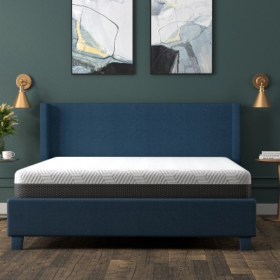 Vynxaria 8-Inch King Firm Mattress, Phase Change Cooling Cover, 1" Ventilated I-Gel Foam + 3" Fria Foam + 4" Density Base Foam, CertiPUR-US Certified