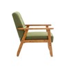 CAVINAS Modern Arm Accent Chair with Side Table,2-Piece Living Room Set,Comfy Ergonomic Lounge Chair for Bedroom, Office, Waiting Room - 2 of 4