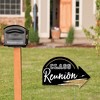 Big Dot of Happiness Reunited - School Class Reunion Party Yard Sign with Stakes - Double Sided Outdoor Lawn Sign - Set of 3 - 2 of 4