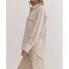 Women's Refined Trim Button-Down Top - entro - 2 of 4
