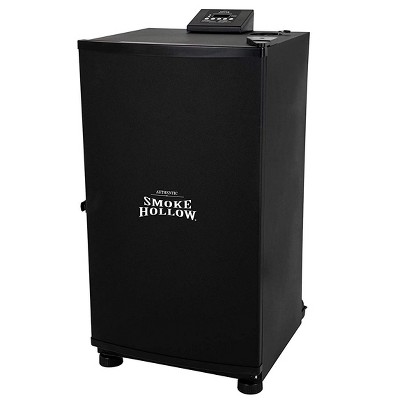 Masterbuilt SH19079518 Smoke Hollow ES230B 19in x 18in x 36in Fully Insulated Digital Electric BBQ Food Meat Smoker with Built In Thermostat, Black