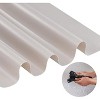 JDICTION 3 Pack Large Silicone Mats 15.7" x 11.8" - Craft Sheets for Resin Jewelry Casting & Liquid Art (Black, Gray, Beige) - 3 of 4