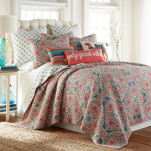 Veranda Quilt and Pillow Sham Set - Levtex Home - 1 of 4