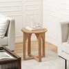 MH London Viera Solid Wood End Table - 2 of 4