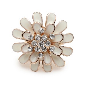 SOHI Women White Ring - 1 of 3