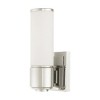 Livex Lighting Weston 1 - Light Vanity in  Polished Nickel - 3 of 4