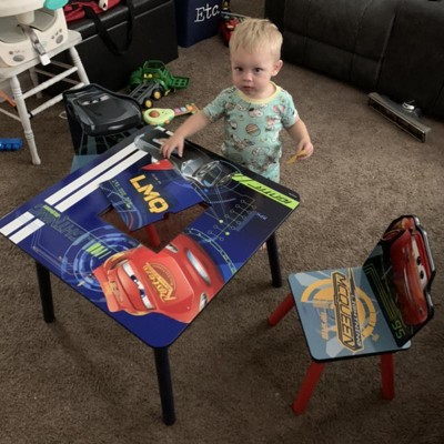 Cars 3 table hot sale and chair set