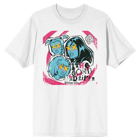 Scooby-Doo The Good Bad Girls Crew Neck Short Sleeve Women’s White T-shirt - image 1 of 3