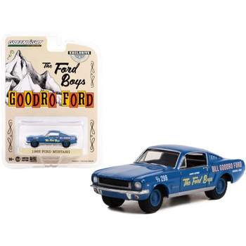 1965 Ford Mustang Fastback Blue "The Ford Boys - Bill Goodro Ford Denver, CO" 1/64 Diecast Model Car by Greenlight