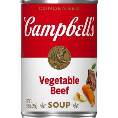 Campbell's Condensed Vegetable Beef Soup - 10.5oz