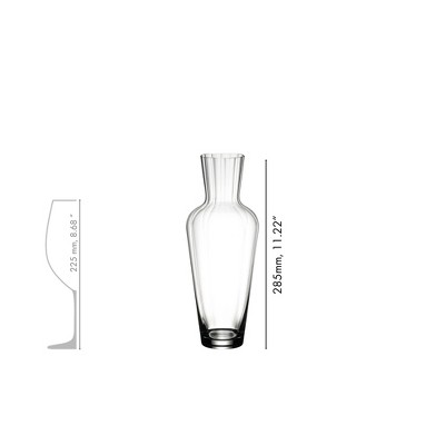 RIEDEL 12" Clear Crystal Glass Wine Decanter