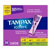 Tampax Radiant Duopack Regular/Super Absorbency Unscented Plastic Tampons - 2 of 4