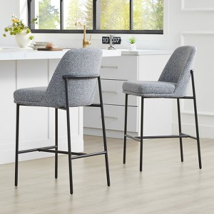 Spruce&Spring Modern 27 inch Counter Height Bar Stool Set of 2 - 1 of 4