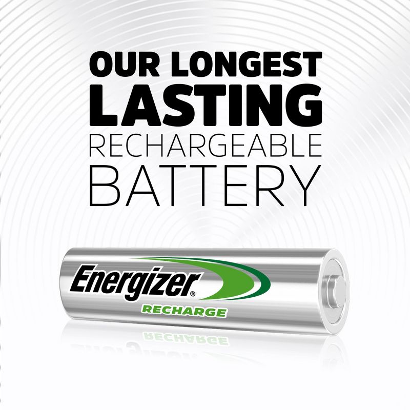 Energizer 4pk Power Plus Rechargeable AA Batteries, 3 of 11