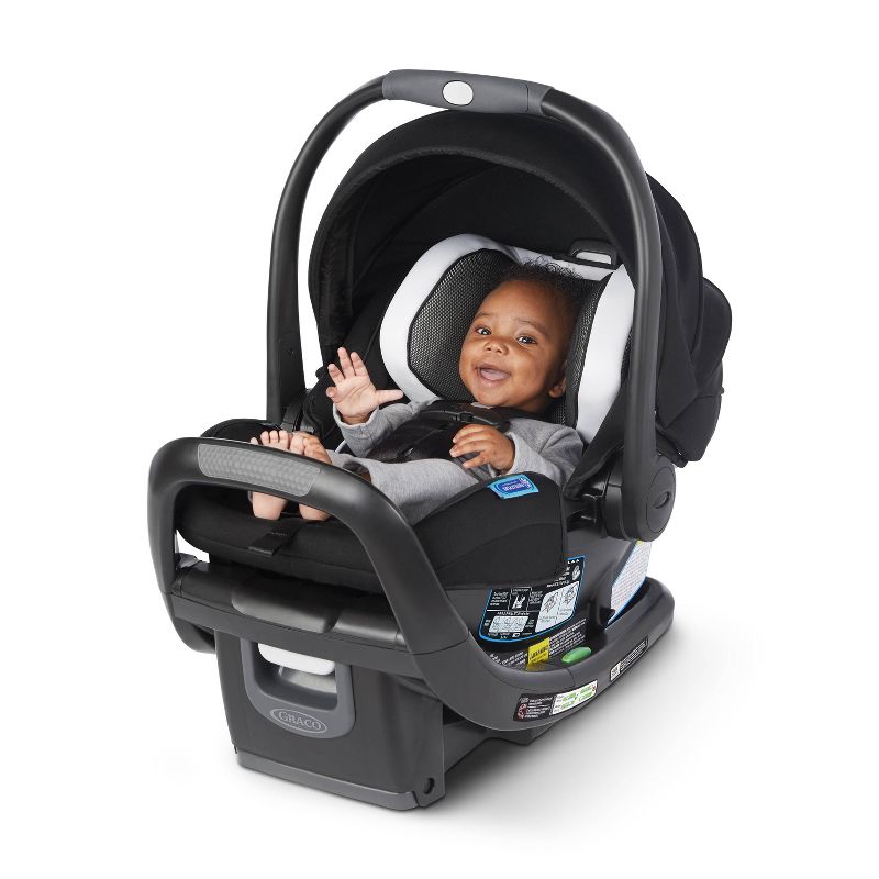 Graco SnugRide SnugFit 35 DLX Infant Car Seat Featuring Safety Surround - Jacks, 6 of 12