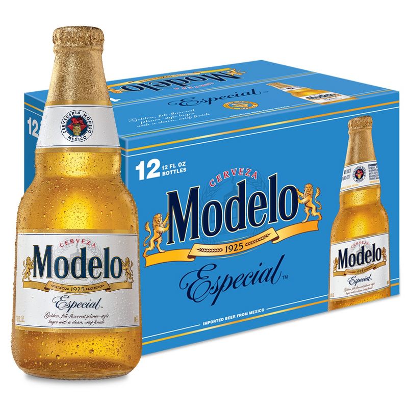 Modelo Especial Lager Beer - 12pk/12 fl oz Bottles, 1 of 12