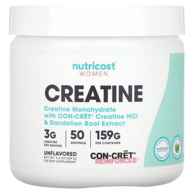 Nutricost Women, Creatine, Unflavored, 5.6 oz (159 g)