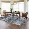 Machine Washable Rugs 8x10 Large Area Rug Lightweight Non Slip Contemporary Abstract Floor Cover Non-Shedding Foldable Geometric Carpets - 2 of 4