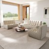 Lazy Floor Sofa Couch, Bean Bag Chair,27.56"Single Sofa, Fireside Chair,Corner Relax Sofa Couch for Apartment,No Assembly Needed - 3 of 4