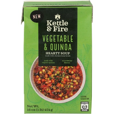 Kettle & Soup Vegetable & Quinoa Hearty Soup -16 oz