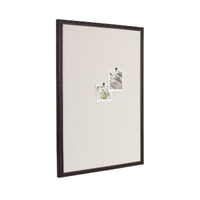 Kate And Laurel Oakhurst Rectangle Pinboard, 24x36, Black : Target