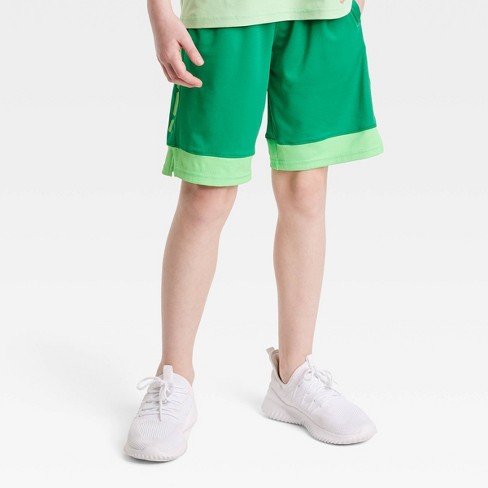 Boys' Basketball Shorts - All In Motion™ Green S : Target