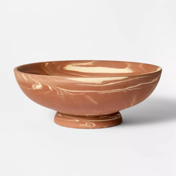Marbled Ceramic Decorative Bowl