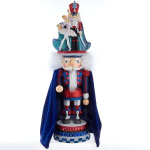 Kurt Adler 18-Inch Hollywood Clara with Nutcracker Prince Nutcracker - 1 of 4