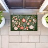 Stupell Industries Holiday Florals & Ornament Shapes Printed Outdoor Door Mat, design by Leah Straatsma, 18"x30" - 3 of 4