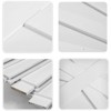 NicBex Barn Door 32" x 80" Star Style Real Primed Door Slab, Water-proof,  Anti-deformation, Moisture-proof, Modern Interior DIY Panel Door - 2 of 4