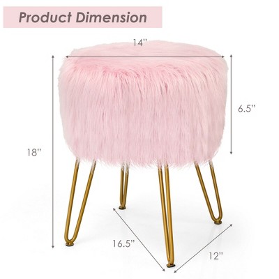 Vanity Chair Target, Light Pink Vanity Chairs