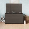 Child Craft Harmony 33 inch Wood Toy Box, Large Storage Chest, 2 Safety Hinges, Standard Ventilation Hole on Back, 6 Cubic Feet of Storage - 2 of 4