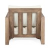 Westchester 3pc Acacia Wood Chat Set - Brown/Beige - Christopher Knight Home - 4 of 4