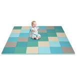 Costway 58'' Toddler Foam Play Mat Baby Folding Activity Floor Mat Home Daycare School