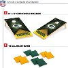 NFL Green Bay Packers 2'x4' Wood Cornhole Set - 2 of 4