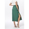 Clearlove Women's  Summer Mesh Slit Split Long Skirts High Waisted Maxi Skirts - 4 of 4