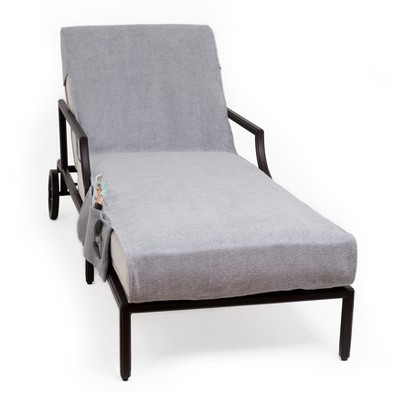 Linum Home Textiles 100% Turkish Cotton Standard Size Chaise Lounge Cover