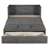 Whisen Modern Design Full Size Murphy Bed, Folded into a Cabinet with a Large Drawer and USB Ports - 3 of 4