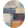 Unique Loom  Vivid Hyderabad Area Rug - 2 of 4