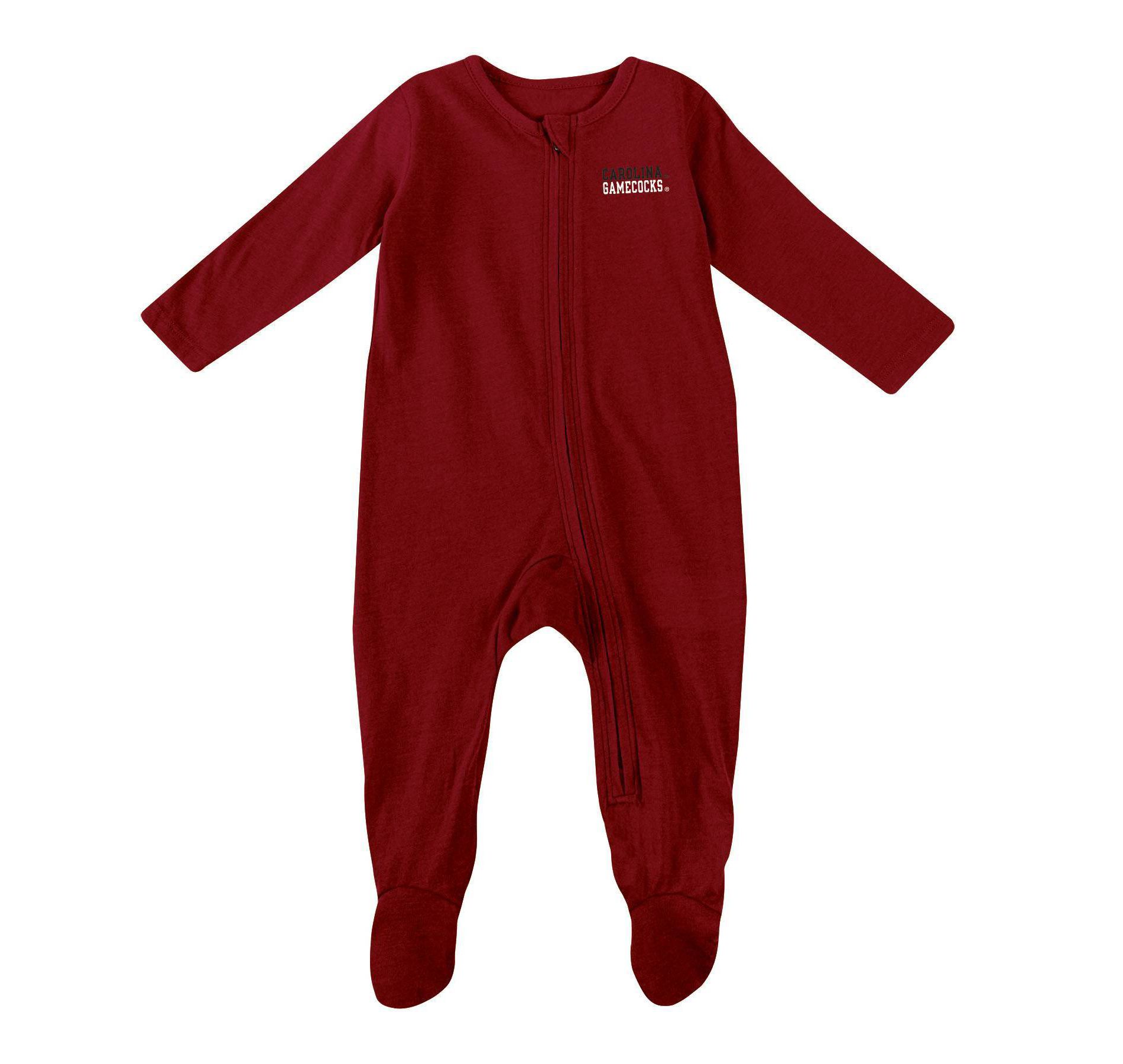NCAA South Carolina Gamecocks Infant Boys' Bodysuit - 3-6M: Cotton-Polyester Jersey