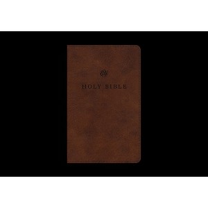 ESV Premium Church Bible, Large Print (Trutone, Brown) - (Leather Bound) - 1 of 1