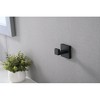 2-Pack Stainless Steel Wall-Mounted Towel and Coat Hooks for Bathroom, Bedroom, Kitchen - 2 of 4