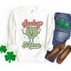 Simply Sage Market Women's Graphic Sweatshirt Lucky  Mama Clover Script - 2 of 4