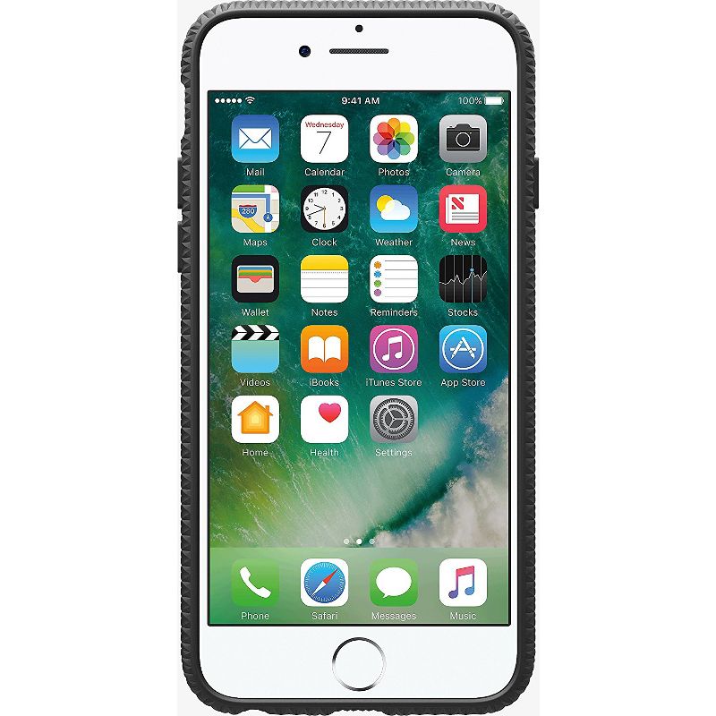 Verizon Textured Silicone Gel Case for Apple iPhone SE2/8/7/6/6s - Black, 4 of 6